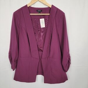 Torrid Purple Blazer NEW #1340